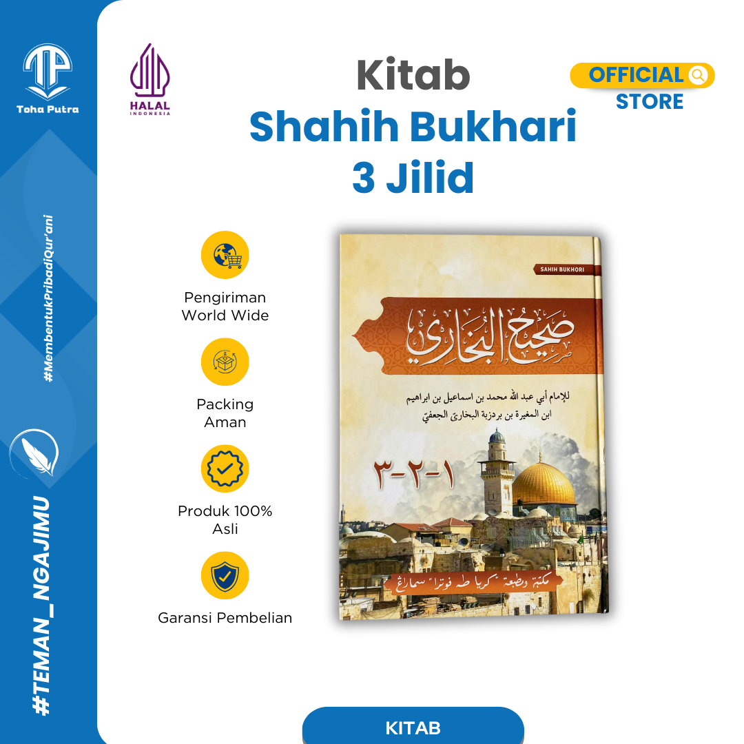 SHAHIH BUKHARI MUSLIM 3 JLD PUTIH